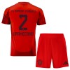 Maillot de Supporter FC Bayern Munich Dayot Upamecano 2 Domicile 2024-25 Pour Enfant